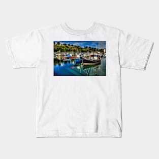 Sunderland Marina Boats #1 Kids T-Shirt